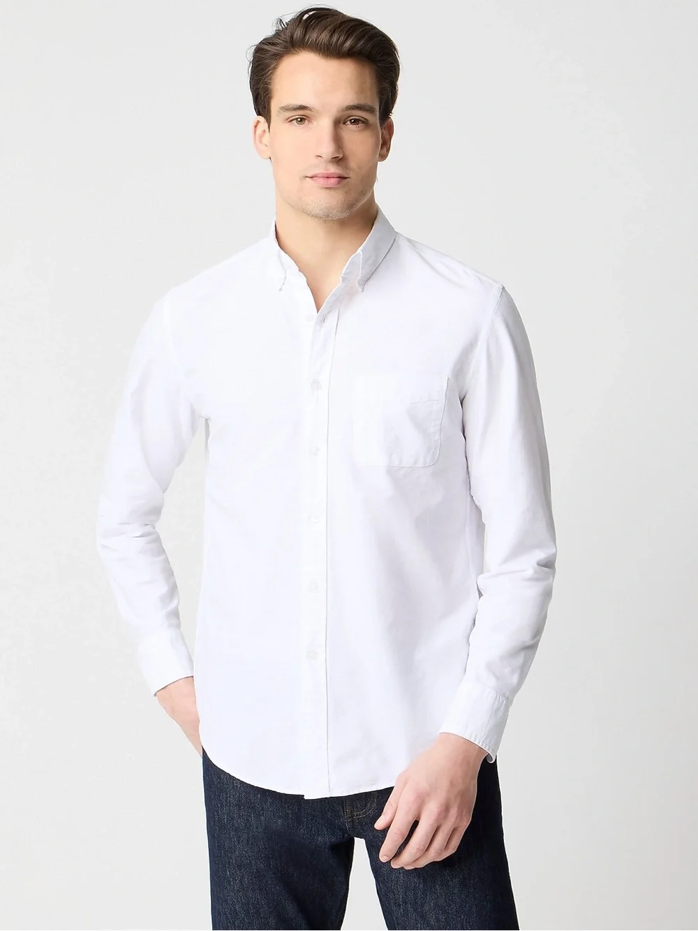 J. Crew flex Washed cotton shirt